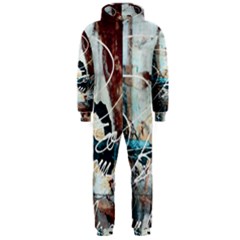 Abstract 1 Hooded Jumpsuit (men)  by trendistuff