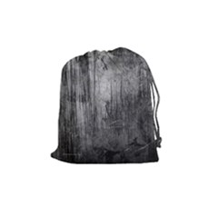 Grunge Metal Night Drawstring Pouches (medium)  by trendistuff