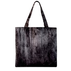 Grunge Metal Night Zipper Grocery Tote Bags by trendistuff