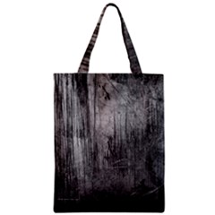 Grunge Metal Night Zipper Classic Tote Bags by trendistuff