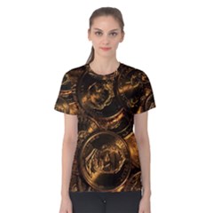 Gold Coins 2 Women s Cotton Tee