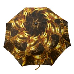 Gold Coins 1 Folding Umbrellas by trendistuff