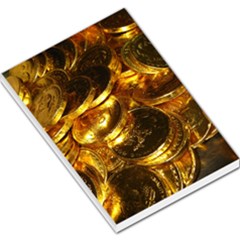 Gold Coins 1 Large Memo Pads by trendistuff