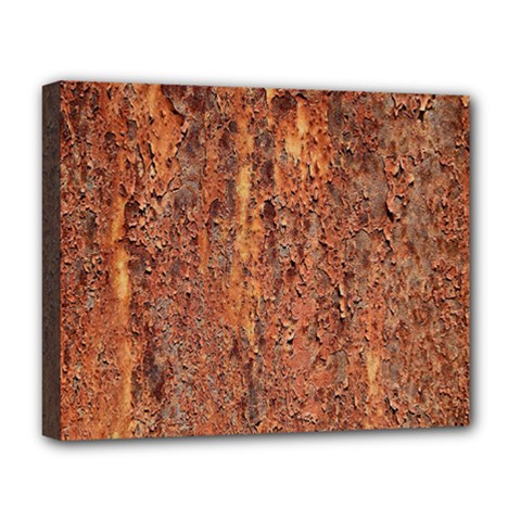 Flaky Rusting Metal Deluxe Canvas 20  X 16   by trendistuff