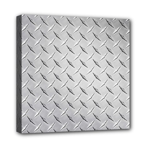 Diamond Plate Mini Canvas 8  X 8  by trendistuff