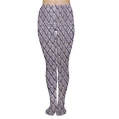 Silver Snake Skin Women s Tights by trendistuff