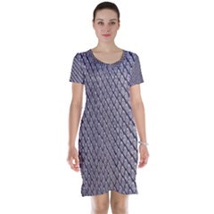 Silver Snake Skin Short Sleeve Nightdresses by trendistuff