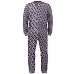 Silver Snake Skin Onepiece Jumpsuit (men)  by trendistuff