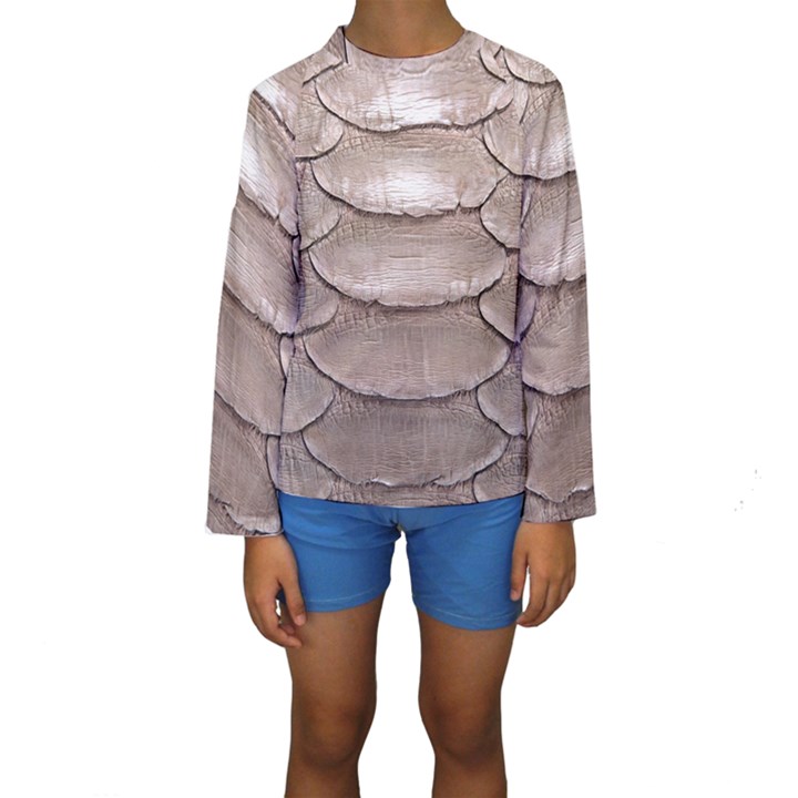 SCALY LEATHER Kid s Long Sleeve Swimwear