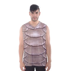 Scaly Leather Men s Basketball Tank Top by trendistuff