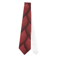 Red Reptile Skin Neckties (one Side)  by trendistuff