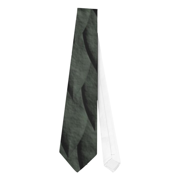 DARK GREEN SCALES Neckties (One Side) 