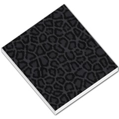 Black Leopard Print Small Memo Pads by trendistuff