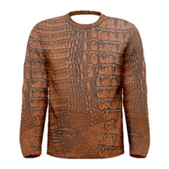 Alligator Skin Men s Long Sleeve T-shirts by trendistuff