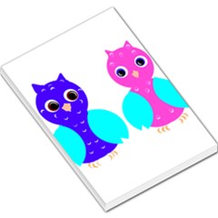 Owl Couple  Large Memo Pads by JDDesigns