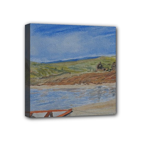 Boatonthebeach 15x10 Mini Canvas 4  X 4  by JDDesigns