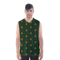 Cute Pretty Elegant Pattern Men s Basketball Tank Top by GardenOfOphir