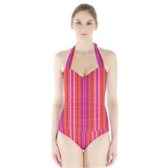 Pattern 1576 Women s Halter One Piece Swimsuit by GardenOfOphir