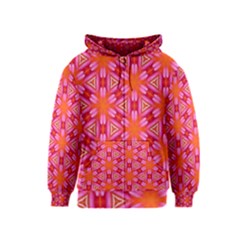 Cute Pretty Elegant Pattern Kids Zipper Hoodies by GardenOfOphir