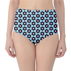 Cute Pretty Elegant Pattern High-waist Bikini Bottoms by GardenOfOphir