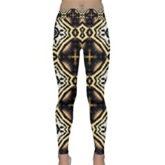 Faux Animal Print Pattern Yoga Leggings by GardenOfOphir