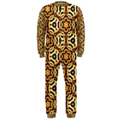 Faux Animal Print Pattern Onepiece Jumpsuit (men)  by GardenOfOphir