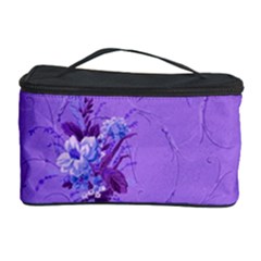 Purple Roses Pattern Cosmetic Storage Cases by LovelyDesigns4U