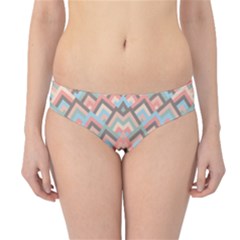 Trendy Chic Modern Chevron Pattern Hipster Bikini Bottoms by GardenOfOphir