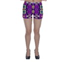 rose mandala  Skinny Shorts View1