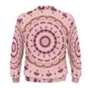 Pink and Purple Roses Mandala Men s Sweatshirts View2