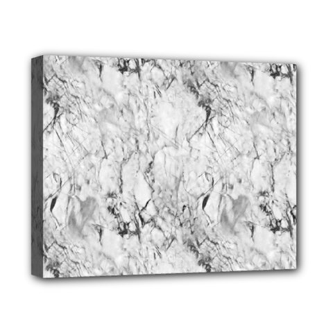 White Marble Canvas 10  X 8  by ArgosPhotography