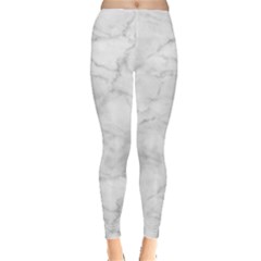 White Marble 2 Women s Leggings by ArgosPhotography