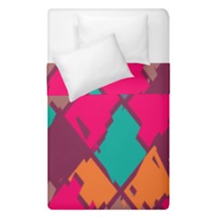 Pieces In Retro Colors  Duvet Cover (single Size) by LalyLauraFLM