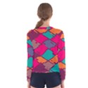 Pieces in retro colors Women Long Sleeve T-shirt View2