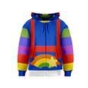 Rainbow Kids Zipper Hoodie View1