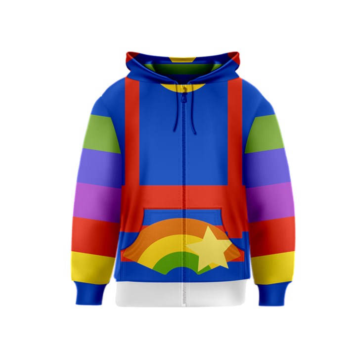 Rainbow Kids Zipper Hoodie