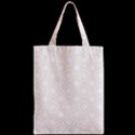 Elegant Beige Modern Pattern Design Zipper Classic Tote Bags View2