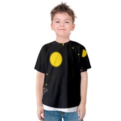 Cycle To The Moon Kid s Cotton Tee