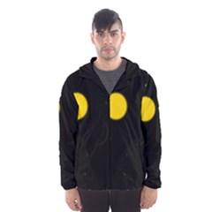 Cycle To The Moon Hooded Wind Breaker (men)