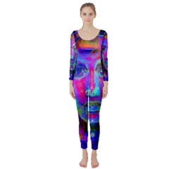 Night Dancer Long Sleeve Catsuit by icarusismartdesigns