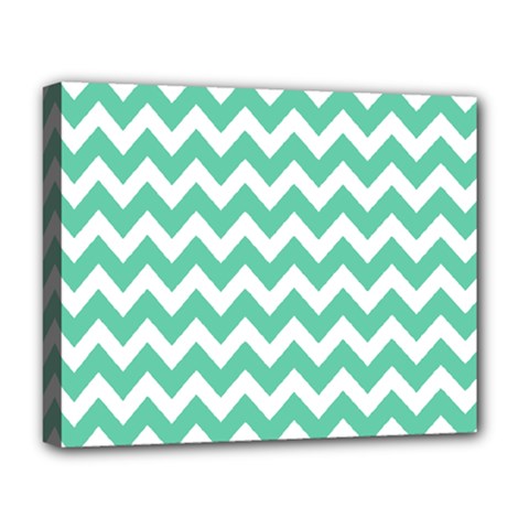 Chevron Pattern Gifts Deluxe Canvas 20  X 16   by GardenOfOphir