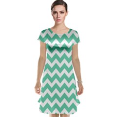 Chevron Pattern Gifts Cap Sleeve Nightdresses