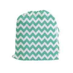 Chevron Pattern Gifts Drawstring Pouches (extra Large)