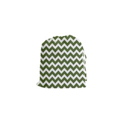 Chevron Pattern Gifts Drawstring Pouches (xs)  by GardenOfOphir