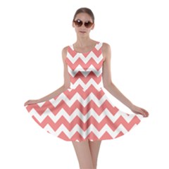 Chevron Pattern Gifts Skater Dresses by GardenOfOphir