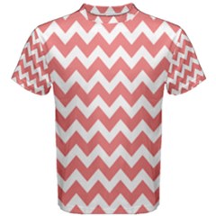 Chevron Pattern Gifts Men s Cotton Tees by GardenOfOphir