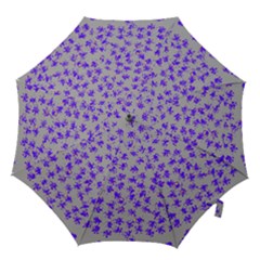 Purple Pattern Hook Handle Umbrellas (Small)