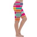 Connected colorful rectangles Cropped Leggings View3