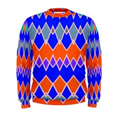 Rhombus Chains  Men s Sweatshirt