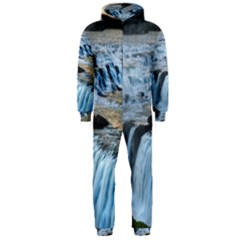 Gullfoss Waterfalls 2 Hooded Jumpsuit (men)  by trendistuff